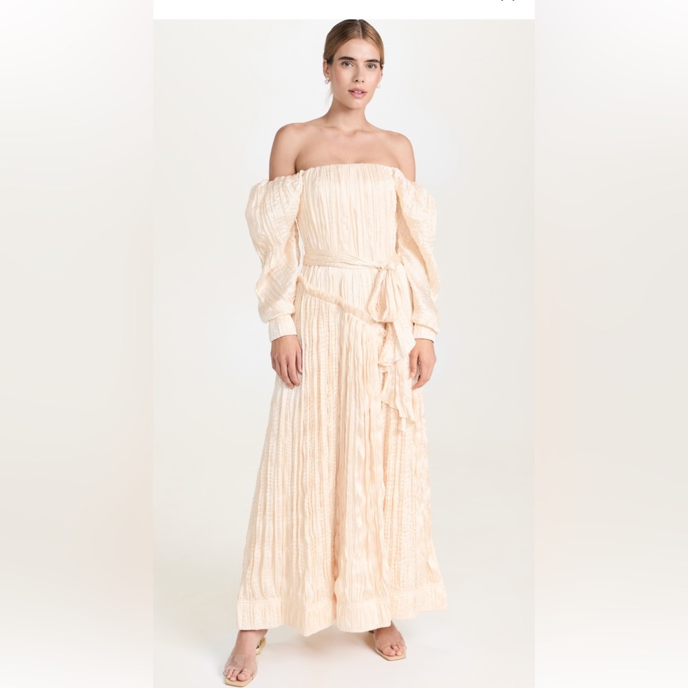 Aje presence voluminous gown nwt 2